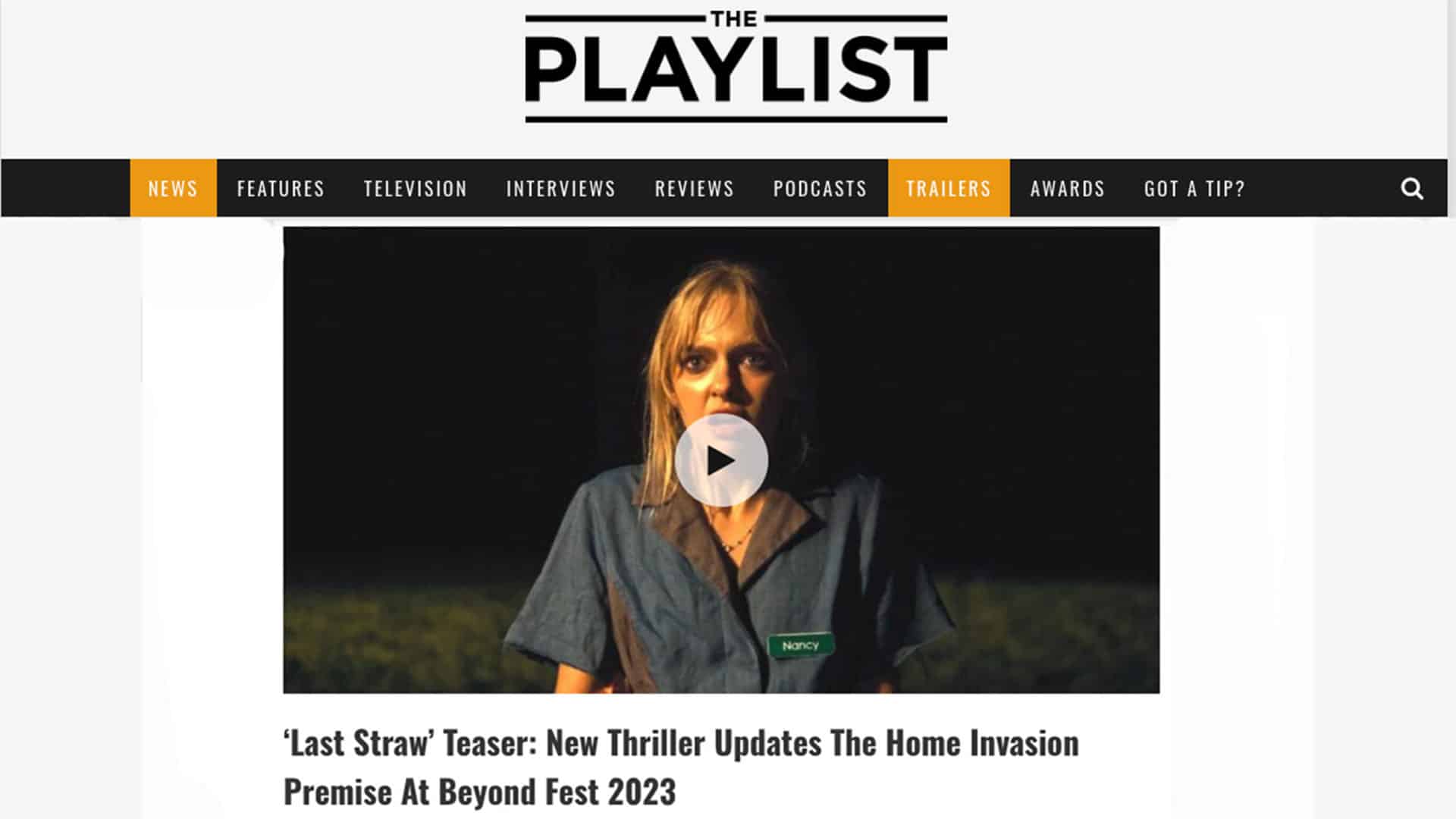 Read more about the article ‘Last Straw’ Teaser: New Thriller Updates The Home Invasion Premise At Beyond Fest 2023