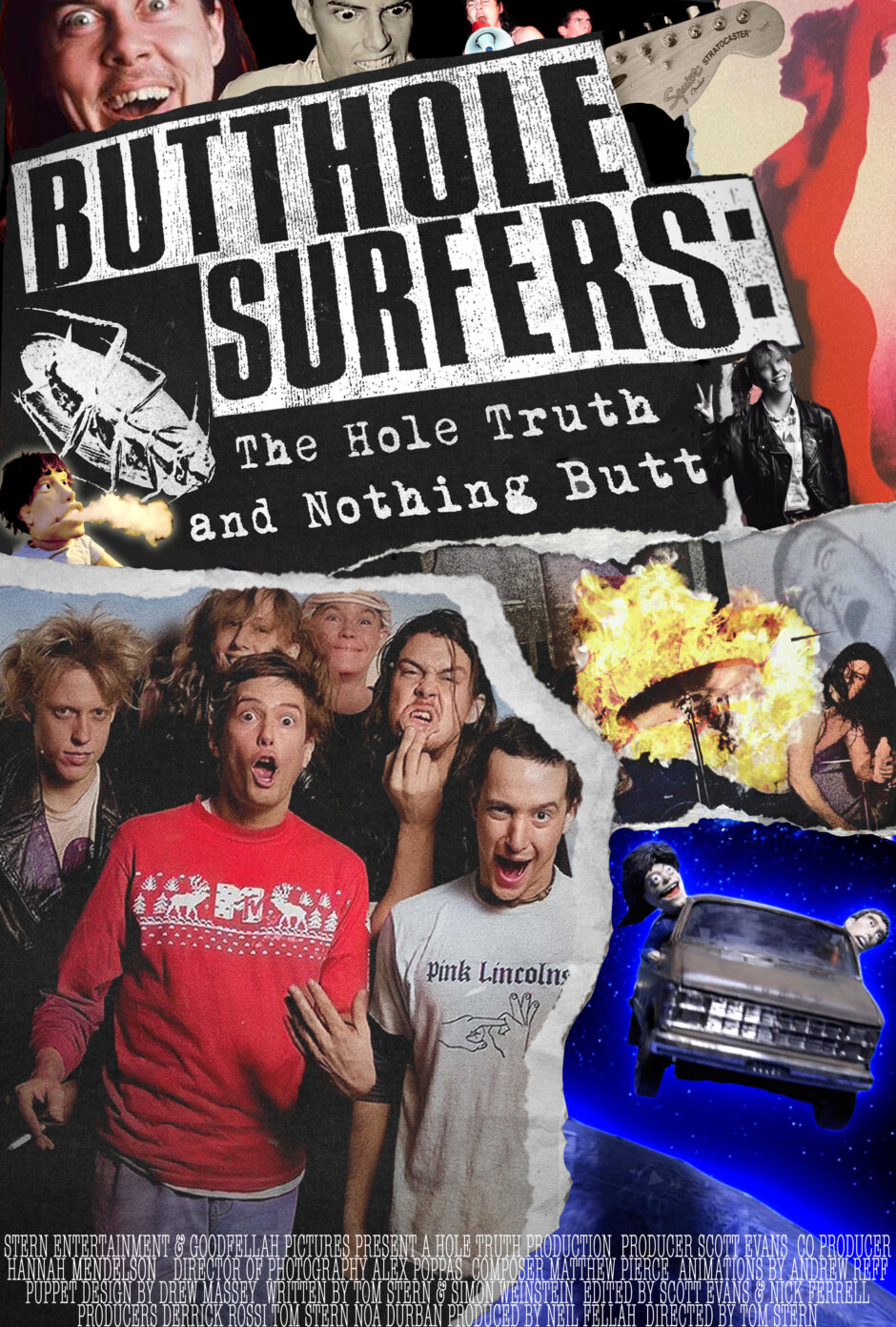 BUTTHOLE SURFERS: THE HOLE TRUTH AND NOTHING BUTT Poster