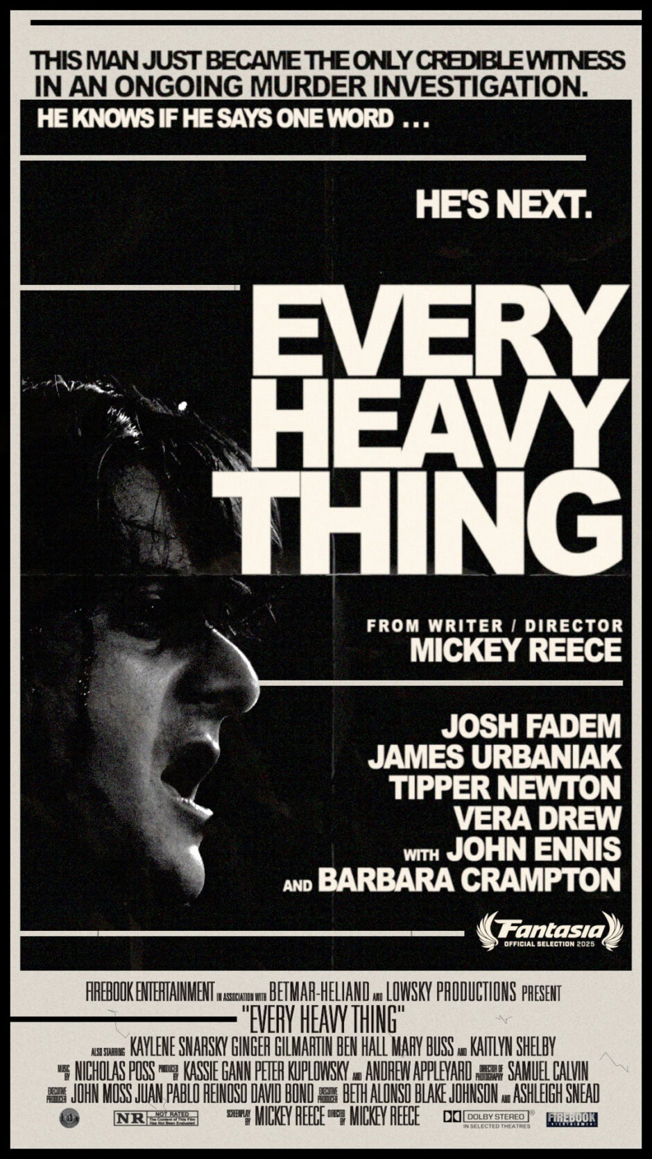 Every Heavy Thing Poster